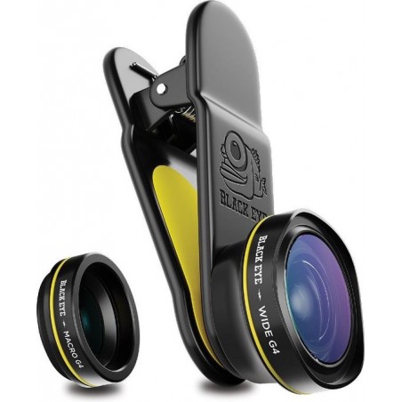 Black Eye Combo Pack G4 Smartphone Lenzen - Zwart