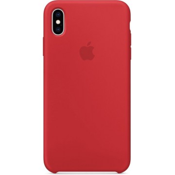 Apple Siliconen Back Cover voor iPhone X - Rood