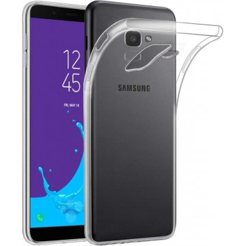 Samsung Galaxy J6 Plus 2018 - Silicone Hoesje - Transparant
