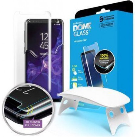 Whitestone Dome Samsung Galaxy S9 Screen Protector - Transparant