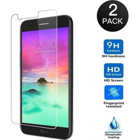 LG K8 Tempered Glass 2 Pack