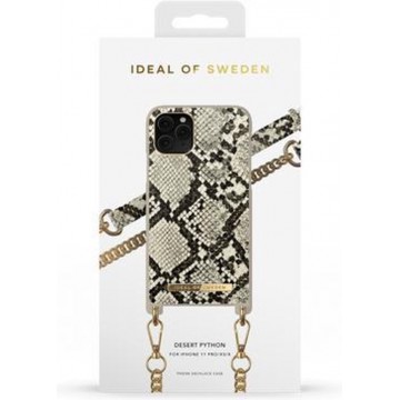iDeal of Sweden Phone Necklace Case iPhone 11 Pro/XS/X Desert Python