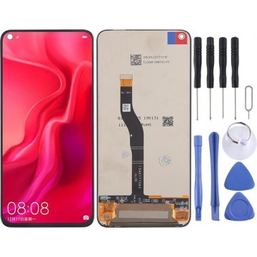 Let op type!! LCD Screen and Digitizer Full Assembly for Huawei Nova 4 / Honor View 20 (Honor V20)(Black)