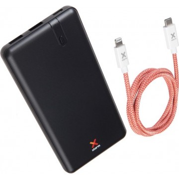 Xtorm Fuel Series Power Bank 10 000 Core -  Inclusief Apple Lightning naar USB Type C Kabel - FS303-CX027