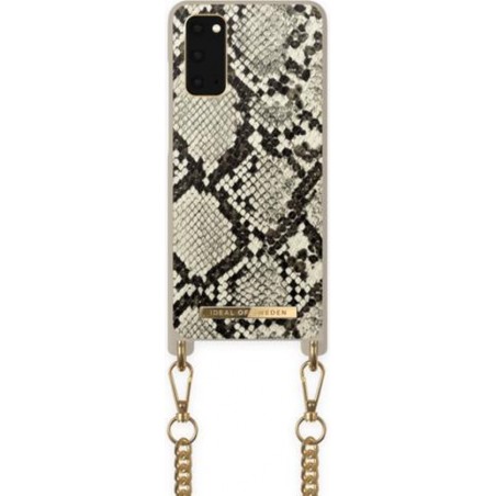 iDeal of Sweden Phone Necklace Case Samsung Galaxy S20 Desert Python