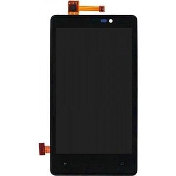 Let op type!! LCD Display + Touch Panel with Frame  for Nokia Lumia 820