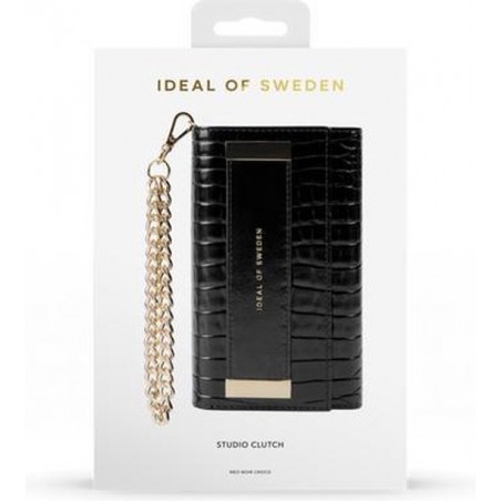 iDeal of Sweden Studio Clutch iPhone 12 Mini Neo Noir Croco