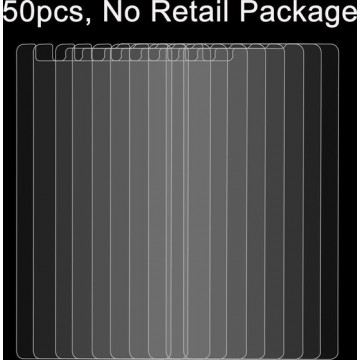 50 STKS Voor LG Tribute HD / LS676 0.26mm 9 H Oppervlaktehardheid explosieveilige Gehard Glas Screen Film, geen Retail-pakket