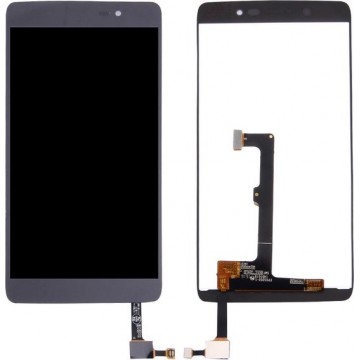 Let op type!! LCD Screen and Digitizer Full Assembly for Alcatel Idol 4 / 6055 / 6055i / 6055h / 6055k / 6055v (Black)
