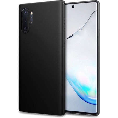 EmpX.nl Samsung Galaxy Note 10 Plus TPU Zwart Back cover