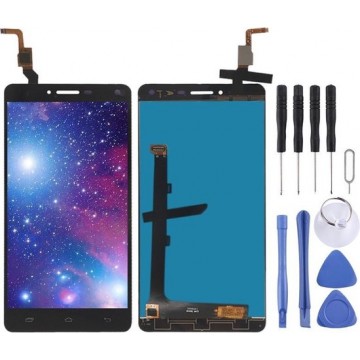 Let op type!! LCD Screen and Digitizer Full Assembly for Tecno Infinix Hot 3 Lite X553 (Black)