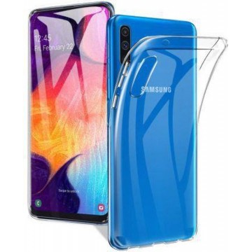 Samsung Galaxy A70 Hoesje Transparant - Siliconen Case