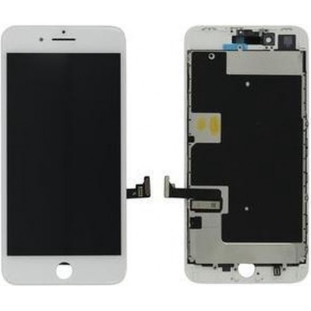 Compatible LCD Complete Wit voor iPhone 8 Plus