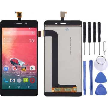 Let op type!! LCD Screen and Digitizer Full Assembly for BlU Life XL L050U(Black)
