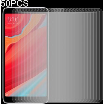 Let op type!! 50 stuks 0 26 mm 9H 2.5D getemperd glas Film voor Xiaomi Redmi S2