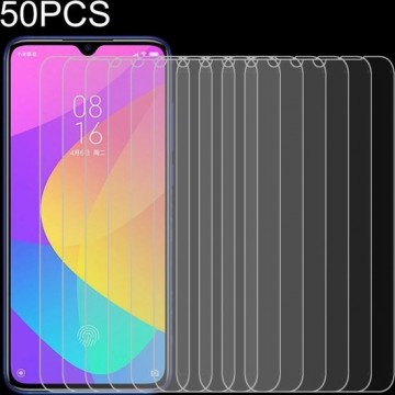 Let op type!! 50 PCS 0.26 mm 9u 2.5 D getemperd glas film voor Xiaomi mi CC9