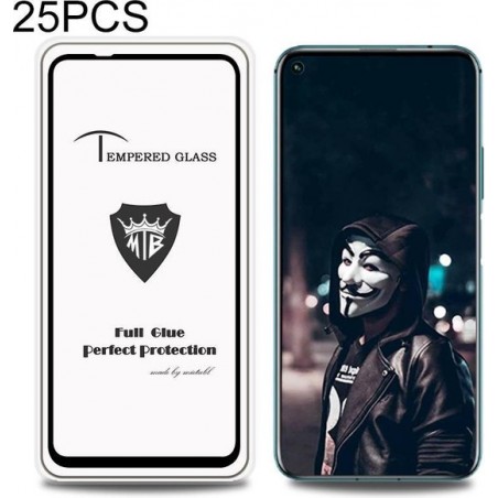 Voor Huawei Honor 20 Pro 25 PCS MIETUBL 9H Volledige lijm Volledig scherm Gehard glasfilm