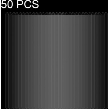 50 STUKS voor Wiko View 0,26 mm 9H oppervlaktehardheid 2,5D gebogen scherm gehard glas frontschermbeschermer