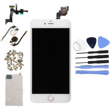 Voor Apple iPhone 6 Plus - A+ Voorgemonteerd LCD scherm Wit & Tools