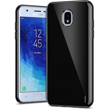 Samsung Galaxy J7 2017 Hoesje - Siliconen Back Cover - Zwart