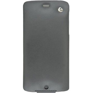 Noreve LG Nexus 5 flip case - Zwart - echt leer