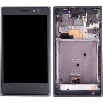 Let op type!! LCD Display + Touch Panel with Frame  for Nokia Lumia 925(Black)