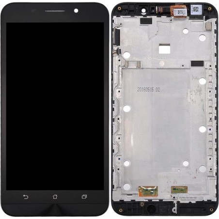 Let op type!! LCD Screen and Digitizer Full Assembly with Frame for Asus ZenFone Max / ZC550KL / Z010DA (Black)