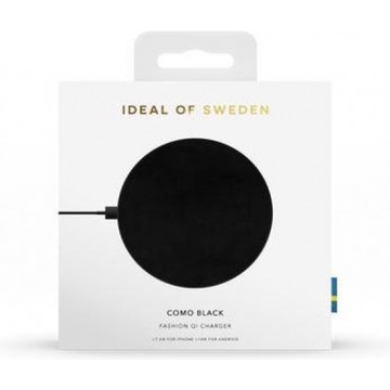 iDeal of Sweden QI Charger Como Universal Black PU-Leather