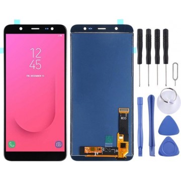 Let op type!! LCD Screen and Digitizer Full Assembly (TFT Material) for Galaxy J8  J810F/DS  J810Y/DS  J810G/DS(Black)