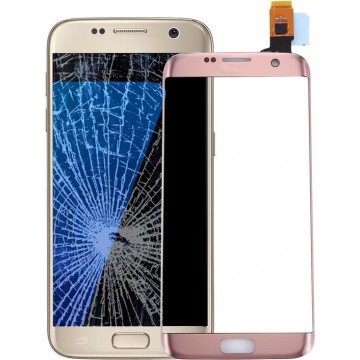 Aanraakscherm voor Galaxy S7 Edge / G9350 / G935F / G935A (rose goud)
