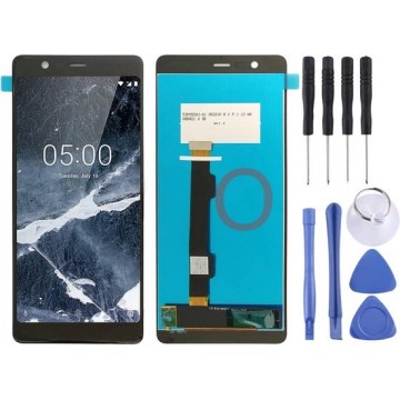 Let op type!! LCD Screen and Digitizer Full Assembly for Nokia 5.1 TA 1024 1027 1044 1053 1008 1030 1109(Black)
