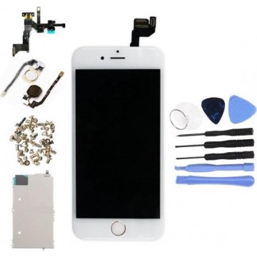 Voor Apple iPhone 6S 4.7" - AA+ Voorgemonteerd LCD scherm Wit & Tools