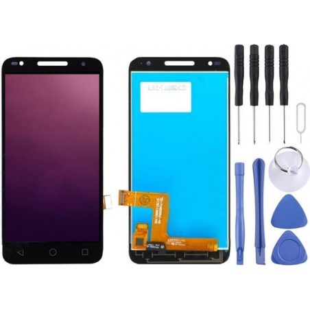 Let op type!! LCD Screen and Digitizer Full Assembly for Alcatel U5 HD 5047i / 5047D / 5047Y (Black)