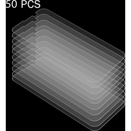 Let op type!! 50 Stuks LG X Gehard glazen schermprotector 0.26mm 9H ultra 2.5D hardheid