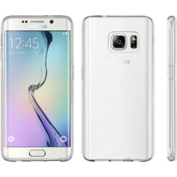 Case hoesje voor Samsung Galaxy S7 edge - Gel silicone - Transparant