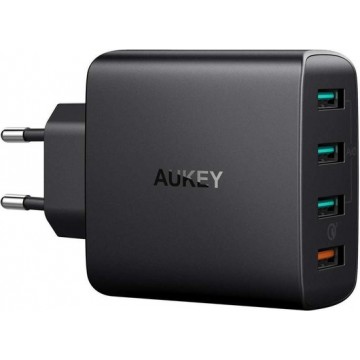 Aukey -  PA-T18 Qualcomm Quick Charge 3.0 charger 42W - Zwart