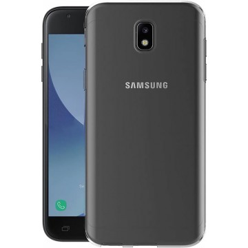 EmpX.nl Samsung Galaxy J3 (2017) TPU Transparant Siliconen Back cover
