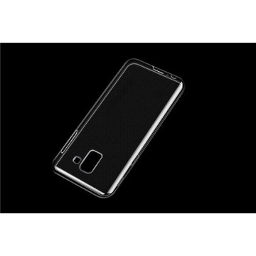 Backcover hoesje voor Samsung Galaxy J6 (2017) - Transparant (J600F)