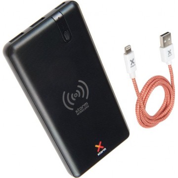 Xtorm Fuel Series Power Bank Wireless 6000 Essence -  Inclusief Apple Lightning naar USB Kabel - FSXW302-CX002