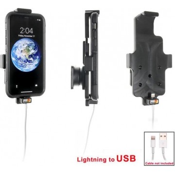 Brodit Halter für Kabelbefestigung Apple iPhone X / XS (Lightning zu USB)