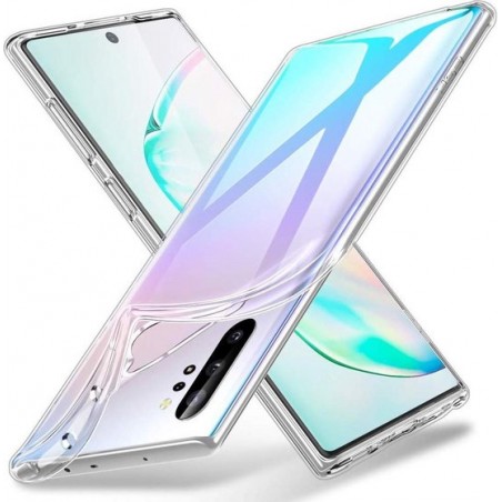 MMOBIEL Siliconen TPU Beschermhoes Voor Samsung Galaxy Note 10 Plus - 6.8 inch 2019 Transparant - Ultradun Back Cover Case