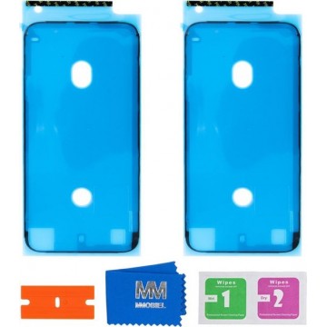 MMOBIEL 2 Stuks waterdichte zelfklevende stickers voor iPhone 7 (ZWART)