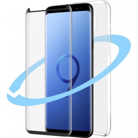 Azuri Samsung Galaxy S9 hoesje - Front & Back - Zwart