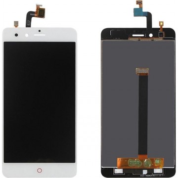 Let op type!! ZTE Nubia Z11 mini / NX529J LCD Screen and Digitizer Full Assembly(White)