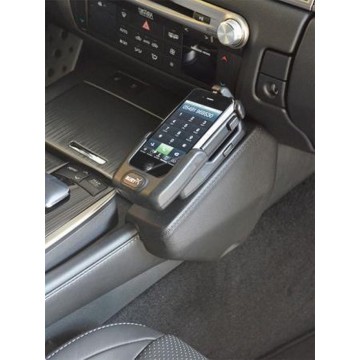 Kuda console Lexus GS vanaf 2012 - zwart leer