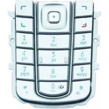 Nokia Toetsenbord 6230i Latin Silver Origineel