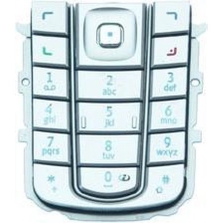 Nokia Toetsenbord 6230i Latin Silver Origineel