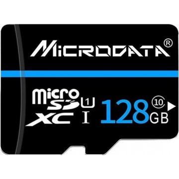 Let op type!! MICROGEGEVENS 128GB U1 blauwe lijn en zwarte TF (Micro SD)-geheugenkaart