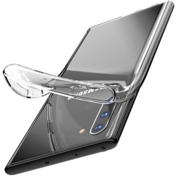 Samsung Galaxy Note 10 Hoesje - Siliconen Backcover - Transparant