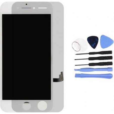 Voor Apple iPhone 7 - AAA+ LCD scherm Wit + Tools & Screenguard